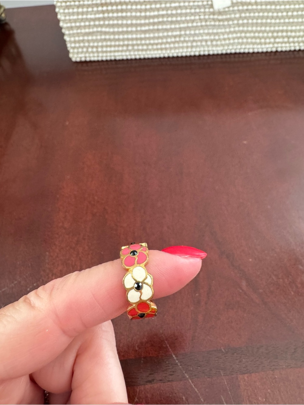 Coach Flower Ring